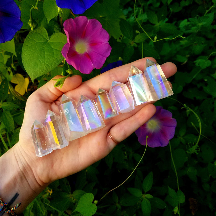 Angel Aura Quartz Points