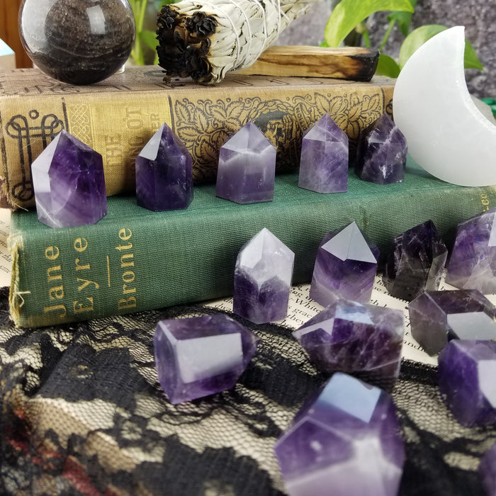 Amethyst Points, small