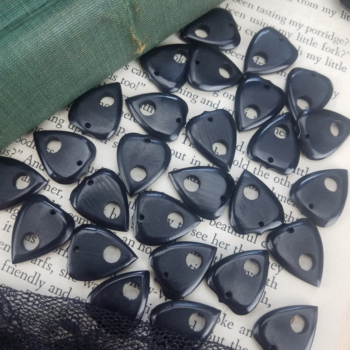 Buffalo Horn Small Planchettes, drilled