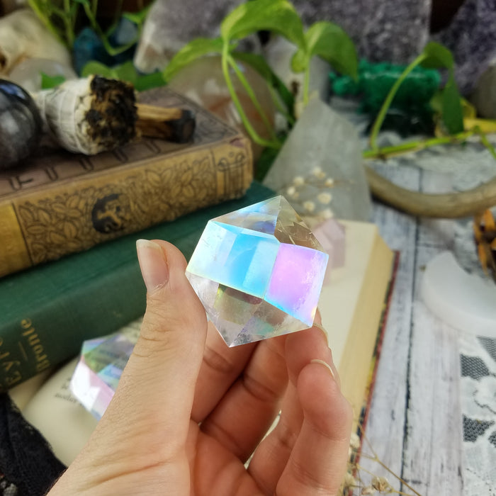 Double Terminated Angel Aura Quartz