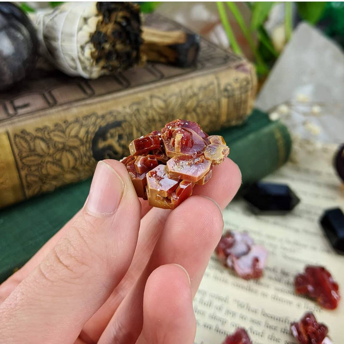 Vanadinite Crystal Clusters