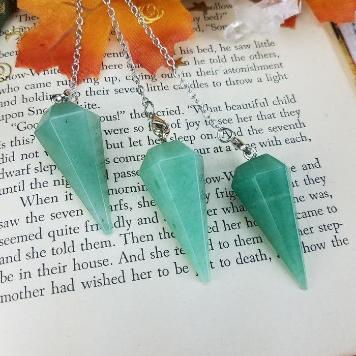 Aventurine Pendulums