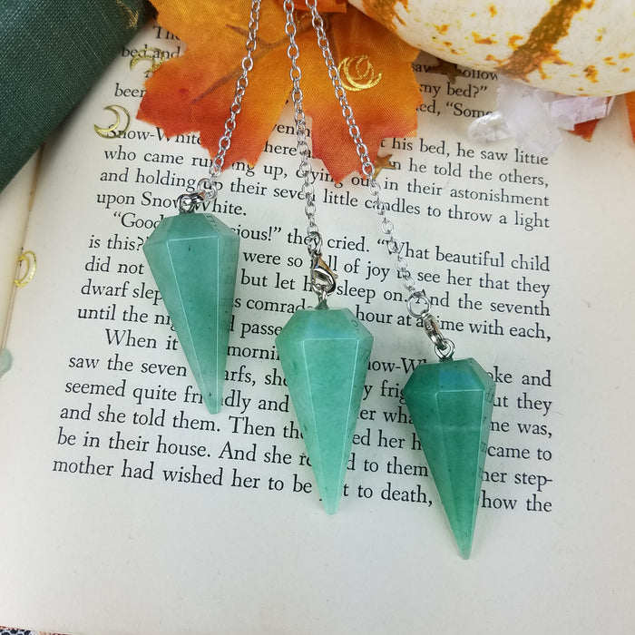 Aventurine Pendulums