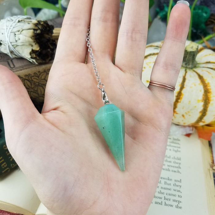 Aventurine Pendulums