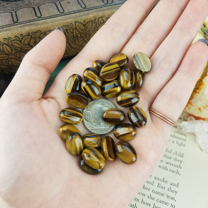 Tiger's Eye Cabochons, 10x14