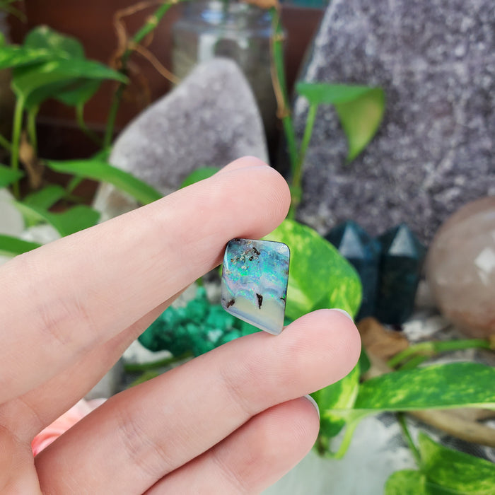 Koroit Boulder Opal Cabochons, Set 4