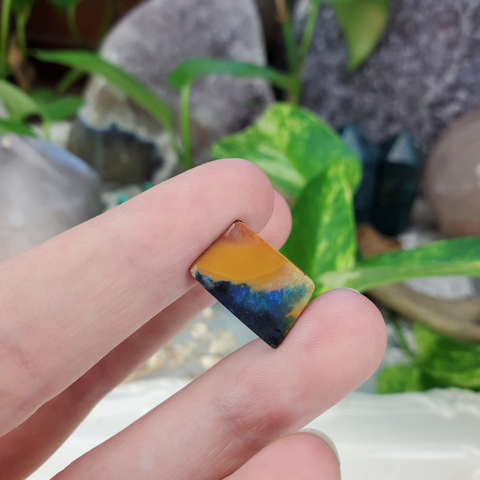 Koroit Boulder Opal Cabochons, Set 4