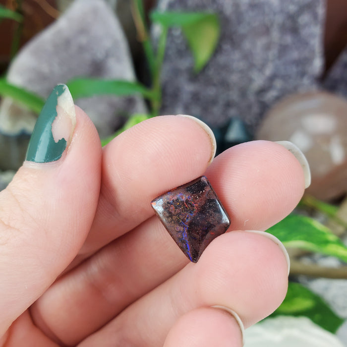 Koroit Boulder Opal Cabochons, Set 9