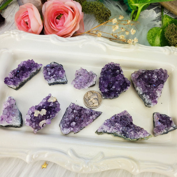 Uruguay Amethyst Clusters, small