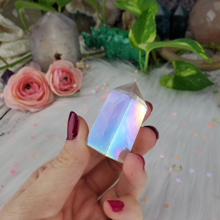 Angel Aura Quartz Points