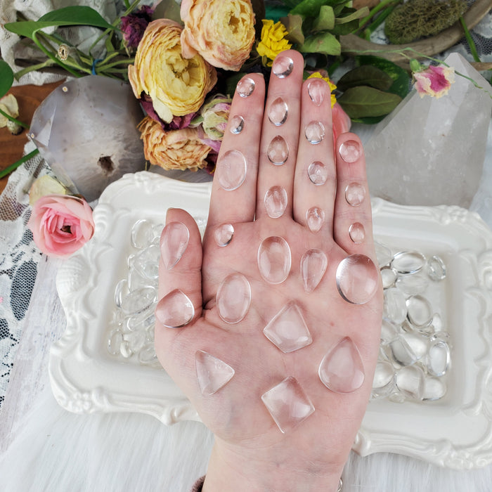 Clear Quartz Cabochons