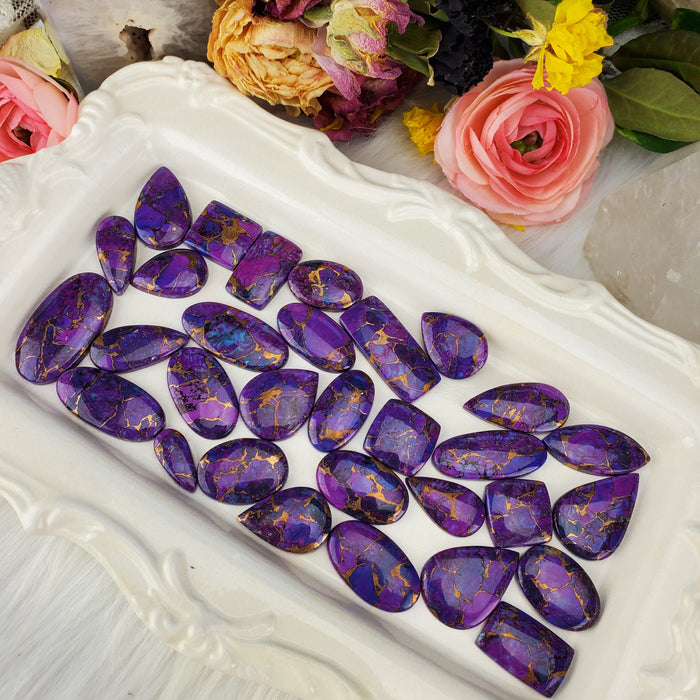 Purple Mojave Turquoise Cabochons