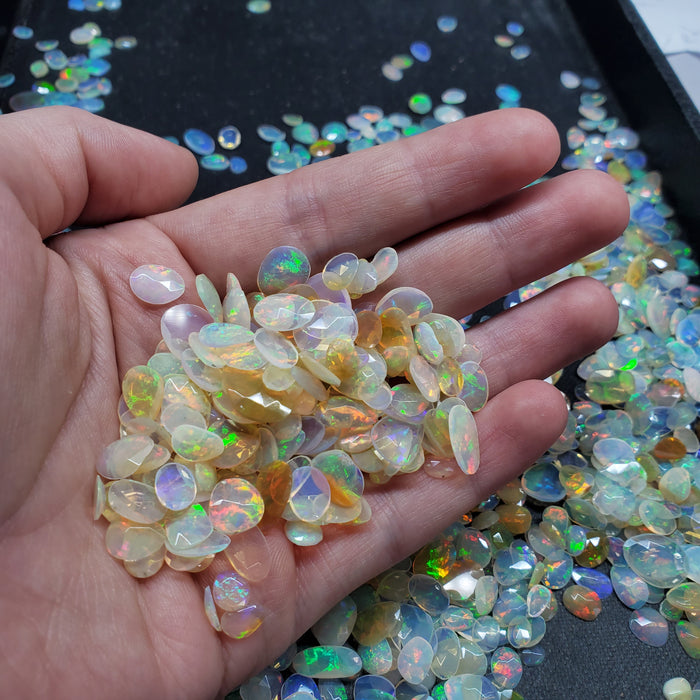 Rose Cut Welo Opal Cabochons