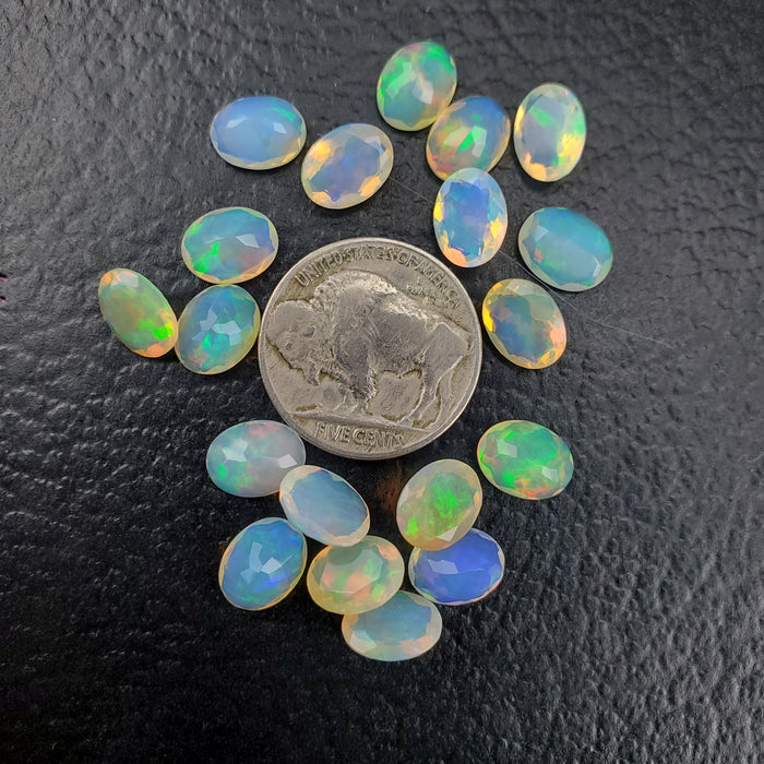 Welo Opal Facets, 7x9mm