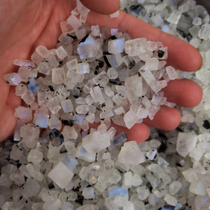 Raw Moonstone Pieces, 10g Sets