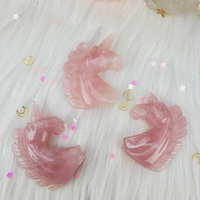 Rose Quartz Unicorns