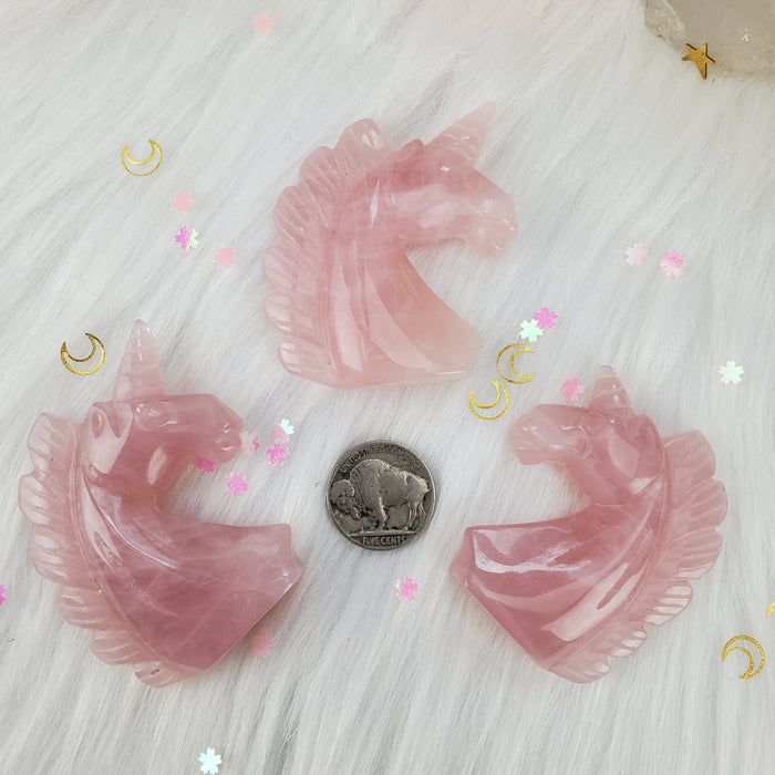 Rose Quartz Unicorns