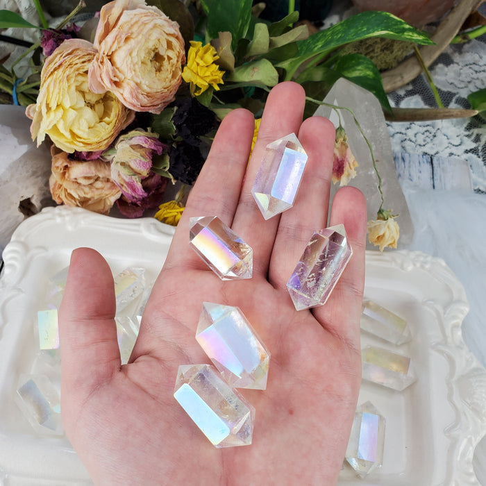 Double Terminated Angel Aura Quartz