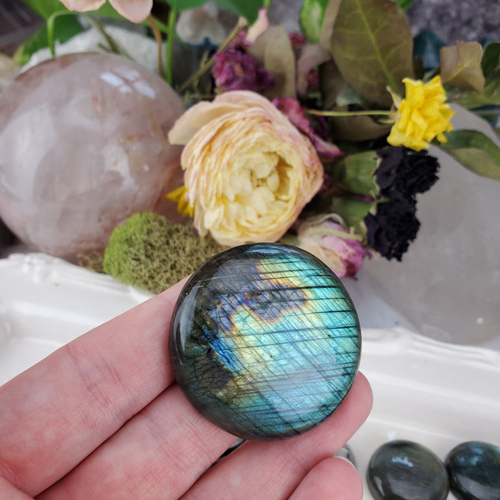 Labradorite Round Cabochons