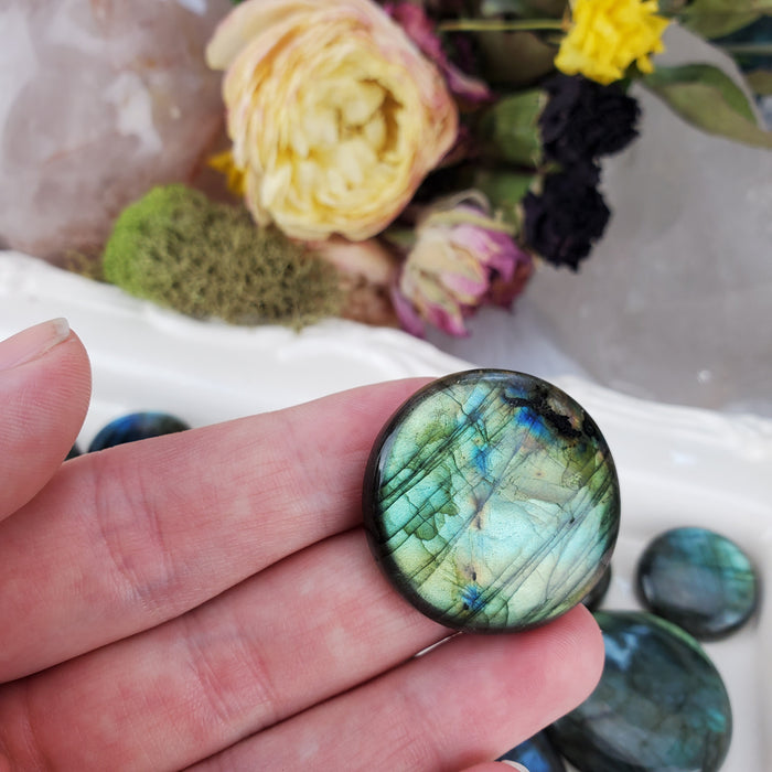 Labradorite Round Cabochons