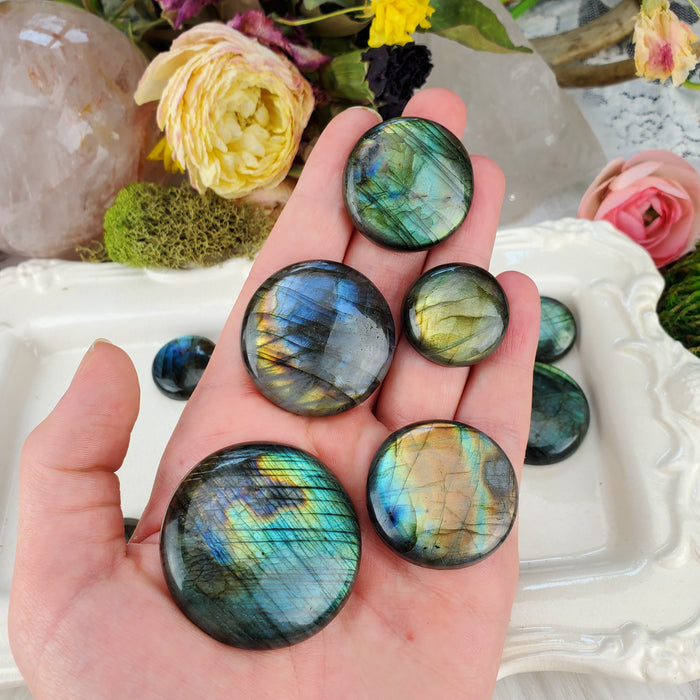 Labradorite Round Cabochons