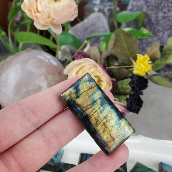 Labradorite Square/Rectangle Cabochons