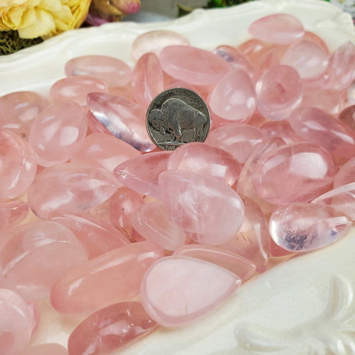 Rose Quartz Cabochons