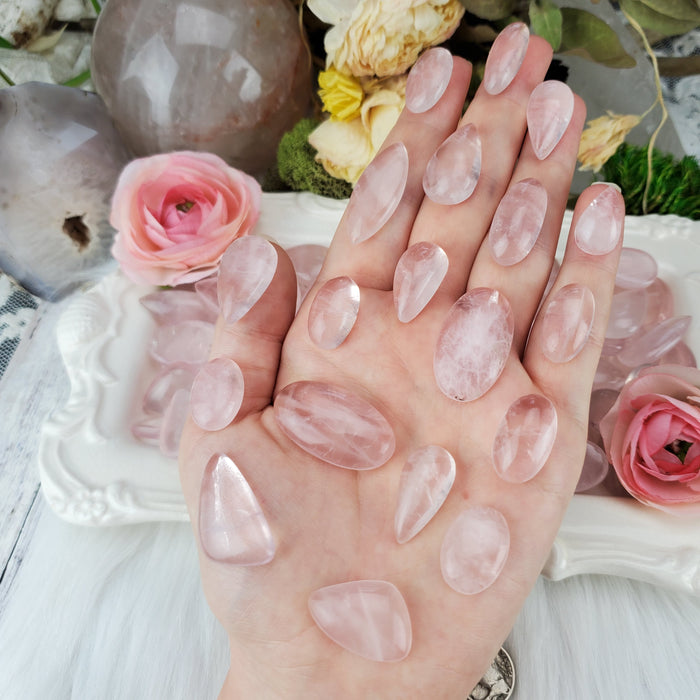 Rose Quartz Cabochons