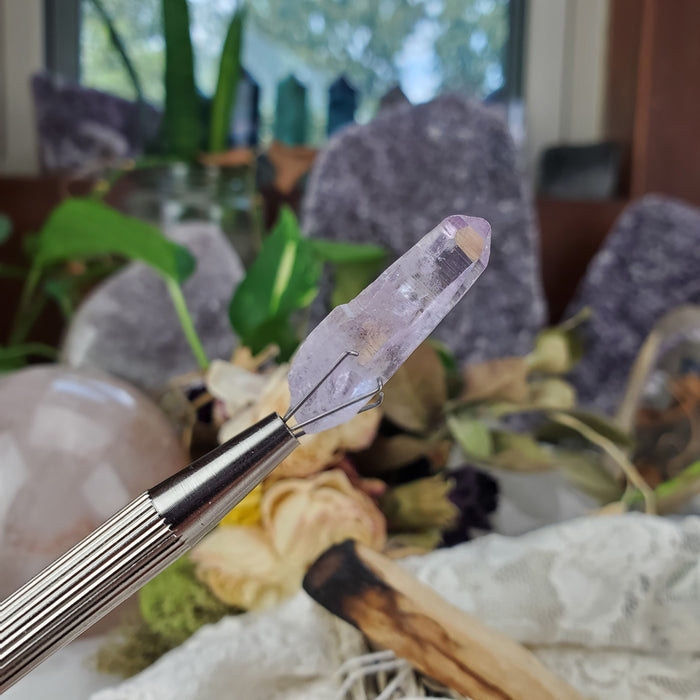 Vera Cruz Amethyst Points, lightly saturated