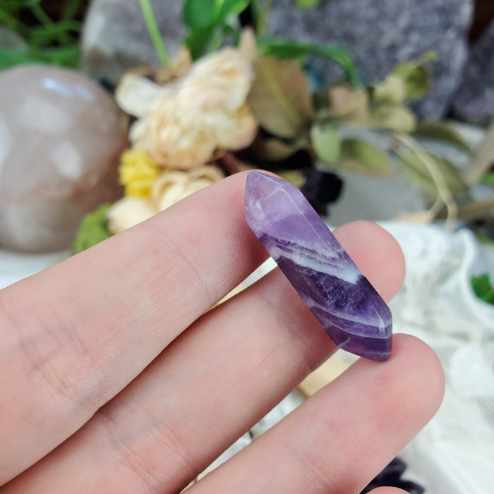 Amethyst Double-Terminated Points, 1 1/4''