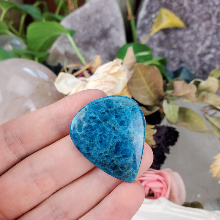 Blue Apatite Cabochons