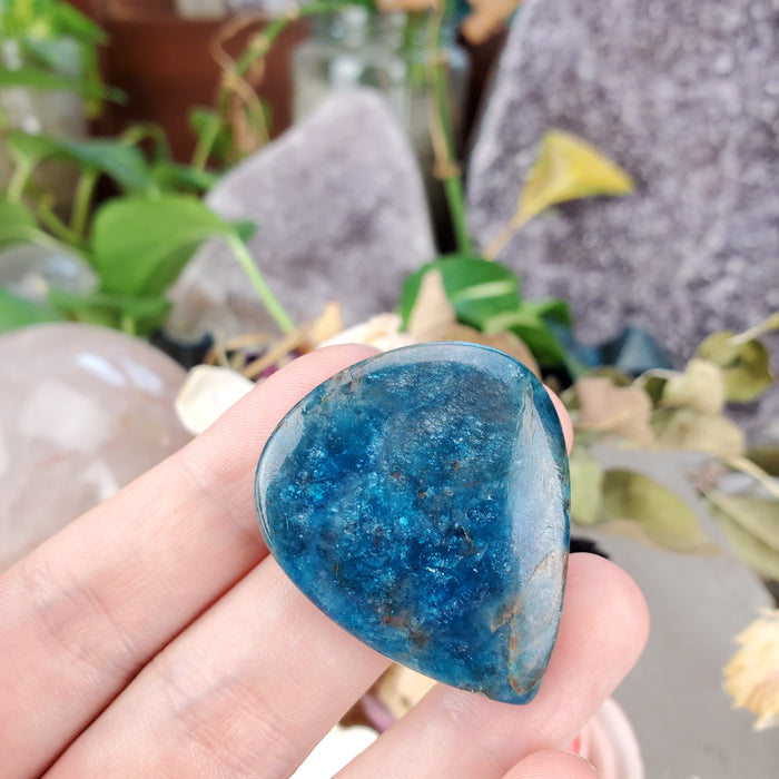 Blue Apatite Cabochons