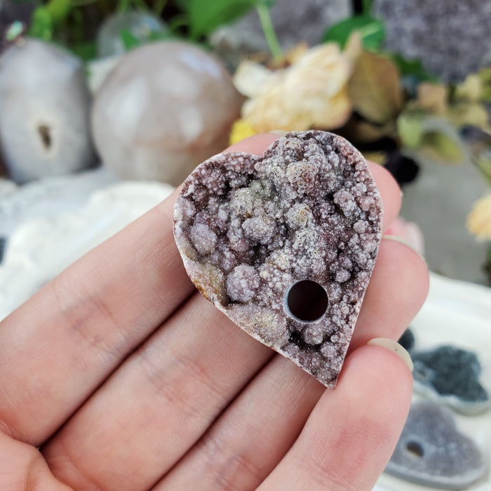 Brazilian Druzy Quartz Planchettes