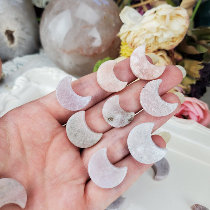 Pink Amethyst Moons