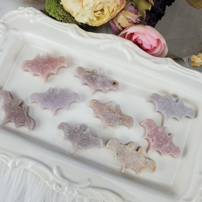 Pink Amethyst Bats