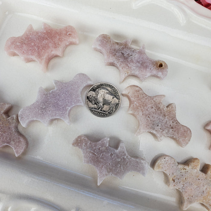 Pink Amethyst Bats