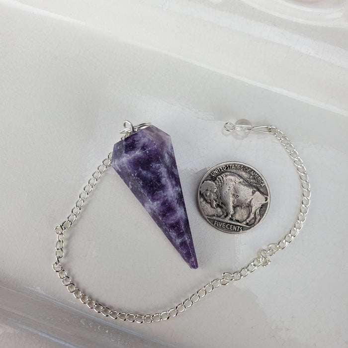 Lepidolite Pendulums