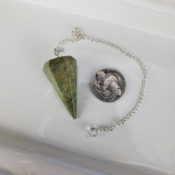 Unakite Pendulums