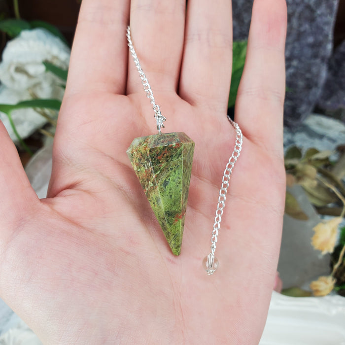 Unakite Pendulums