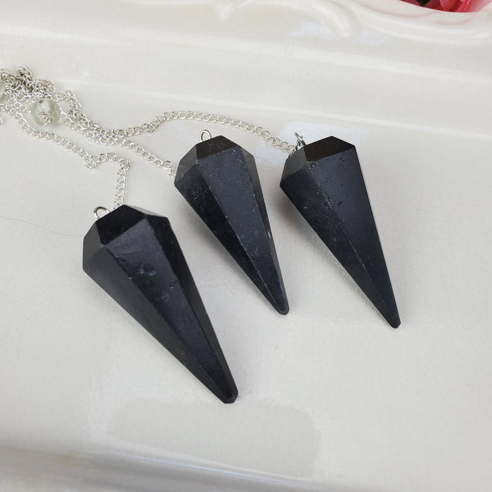 Black Tourmaline Pendulums