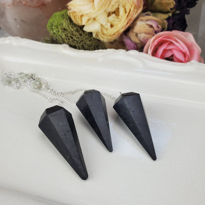 Black Tourmaline Pendulums