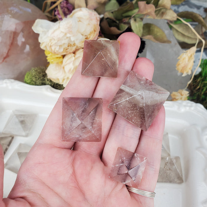 Smoky Quartz Pyramids