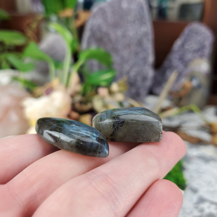 Free Form Labradorite Cabochons, craft quality