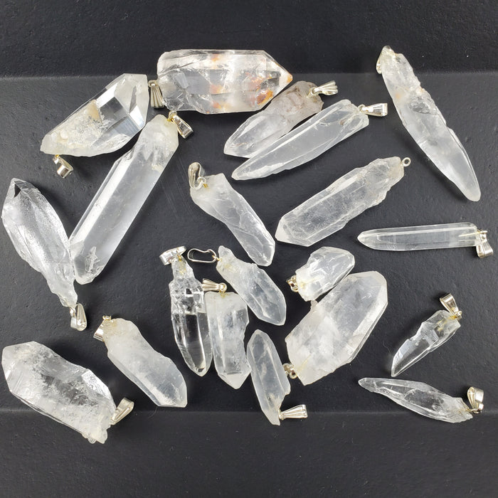 Quartz Points, pendants