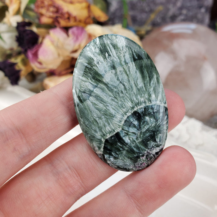 Seraphinite Cabochons