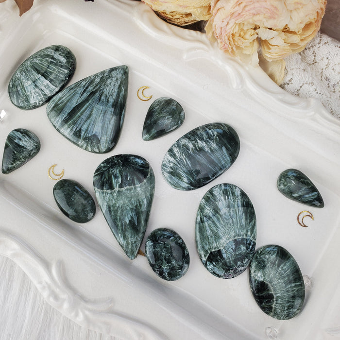 Seraphinite Cabochons