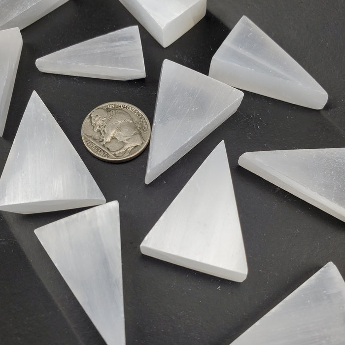 Satin Spar Triangles