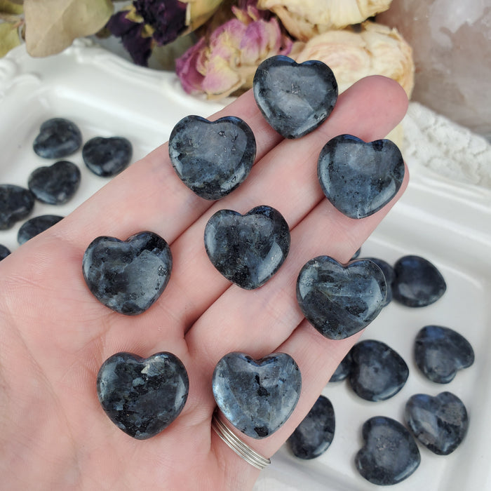 Larvikite Hearts, Mini