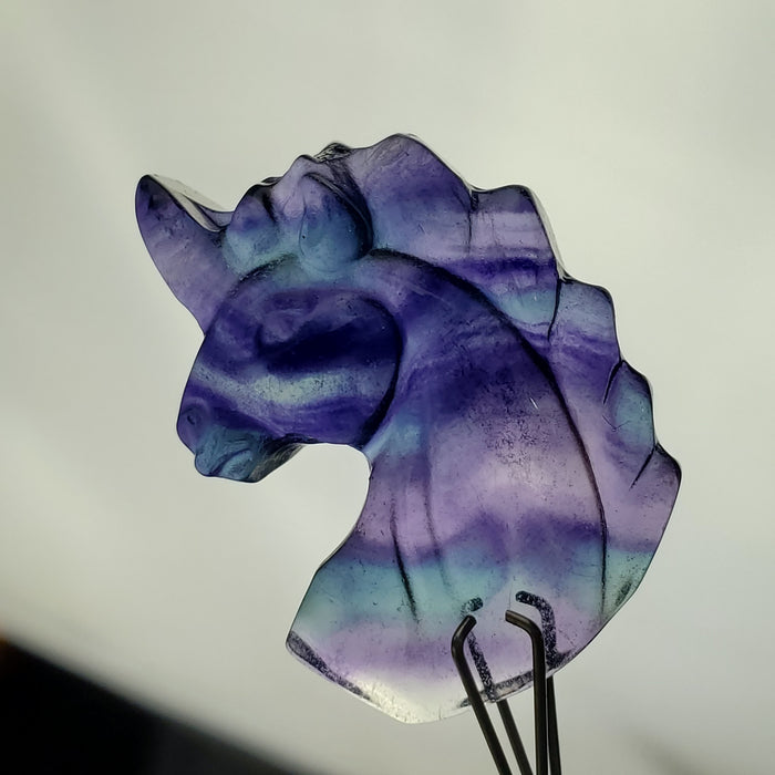 Fluorite Unicorn Cabochons