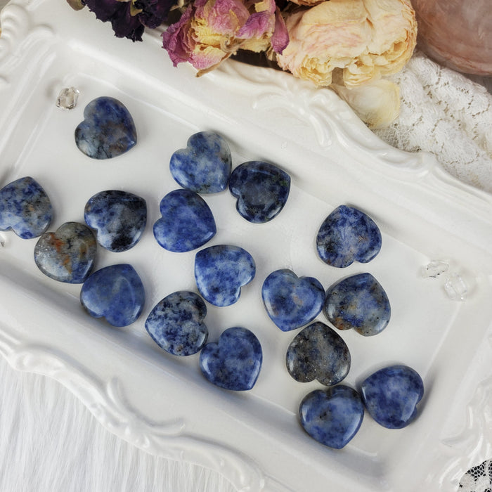 Sodalite Hearts, 1''